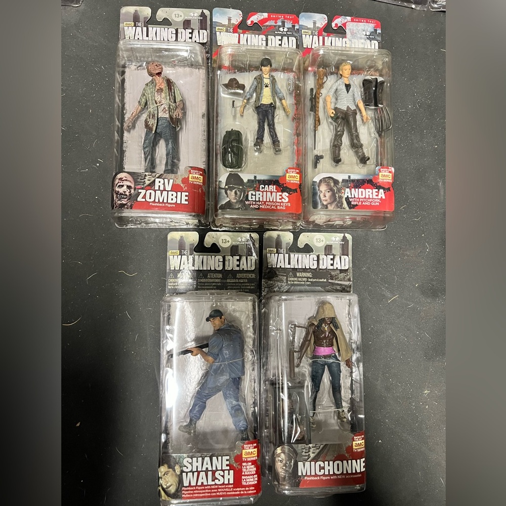 The Walking dead figures